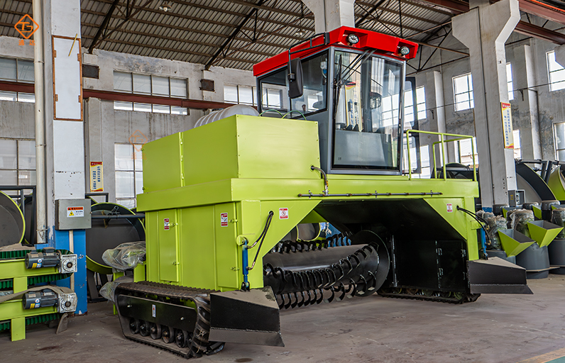 有機肥設備雞糞履帶翻拋機制造廠家 有機肥設備雞糞履帶翻拋機制造廠家